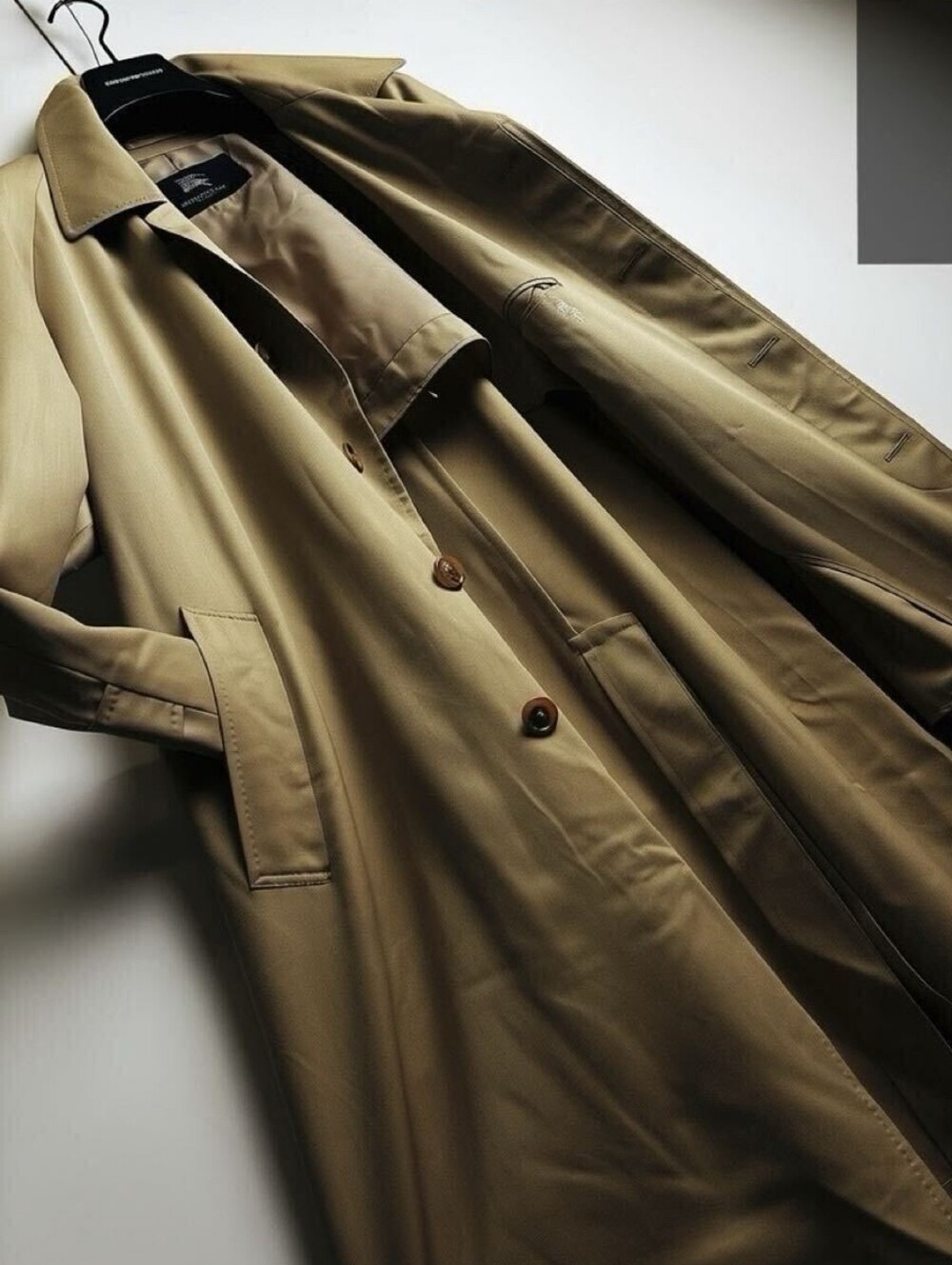 Burberry Mens Long Coat